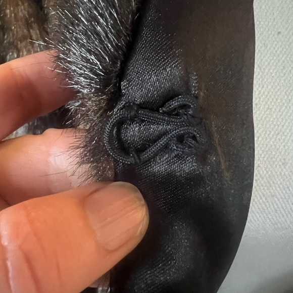 Cejon faux fur jacket large NWOT. Brown and black fully lined. Gorgeous colors - Picture 7 of 13